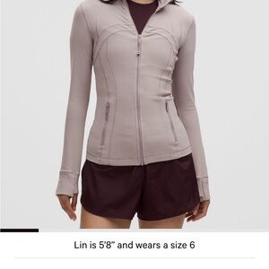 Lululemon define jacket in Moonrock